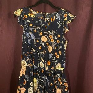 Floral Romper (with pockets!)